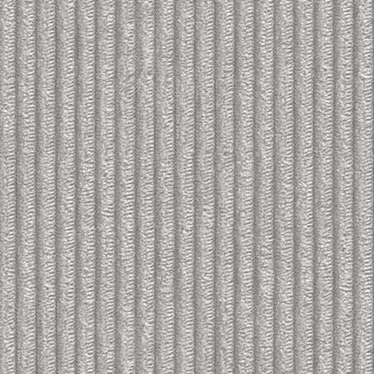 ECKSOFA in Cord Grau  - Schwarz/Grau, Modern, Textil (250/176cm) - Trendmanufaktur