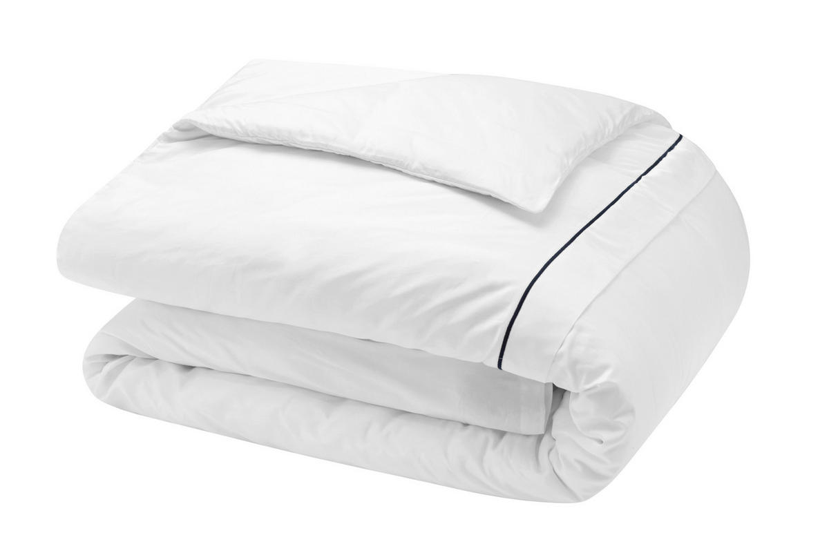 BETTWÄSCHE TH PLAIN Satin 135/200 cm  - Weiß, Basics, Textil (135/200cm) - Tommy Hilfiger