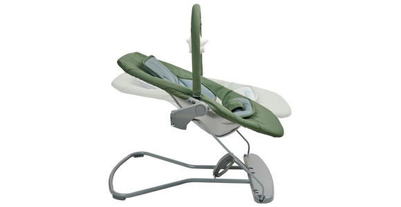 SCHAUKELWIPPE  - Waldgrün/Hellgrau, Basics, Kunststoff/Textil (66/45/48-58cm) - My Baby Lou