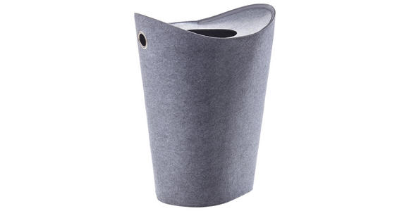 WÄSCHEKORB - Grau, Basics, Textil (48/63/35cm) - Landscape