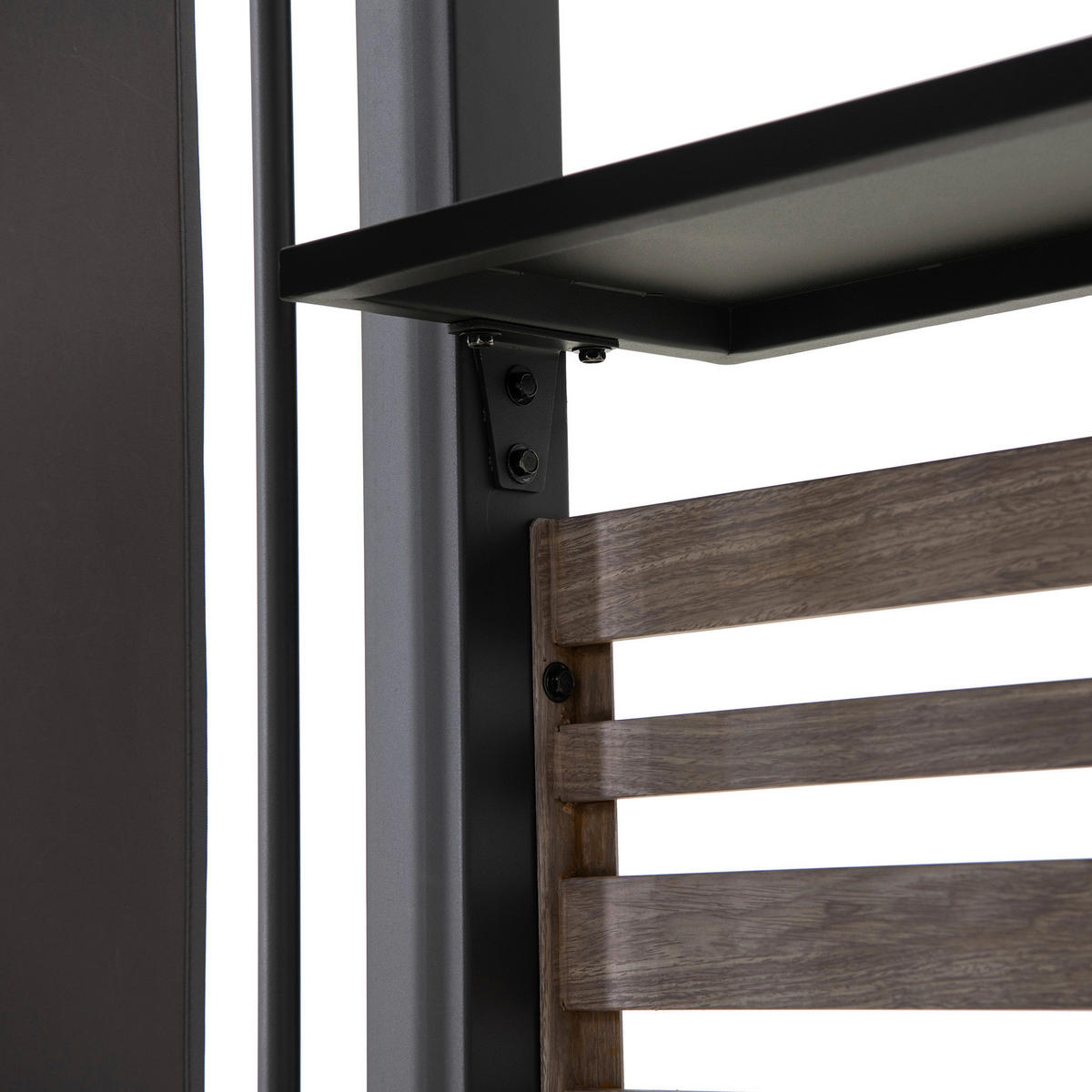 PERGOLA 300/227/270 cm   - Anthrazit/Grau, Basics, Textil/Metall (300/227/270cm) - Modante