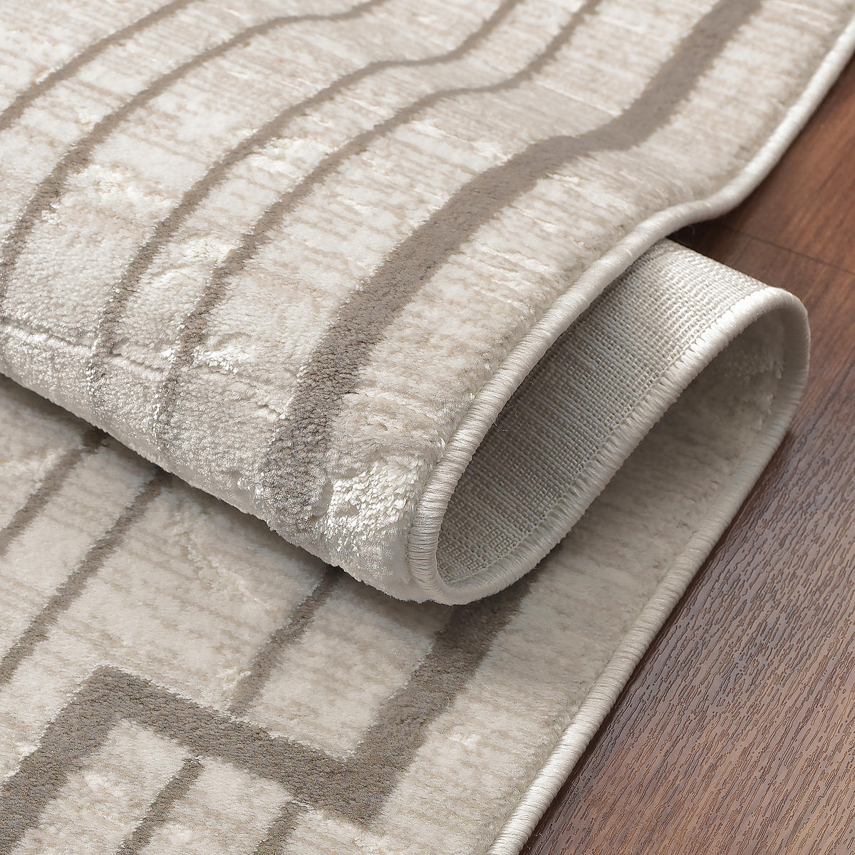 WEBTEPPICH 120/160 cm Harmony  - Beige, LIFESTYLE, Textil (120/160cm) - Novel