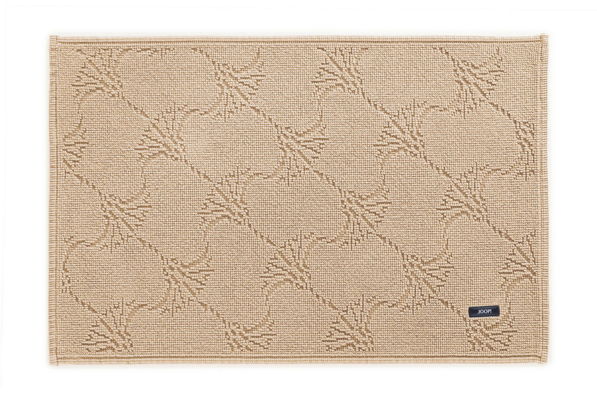 KOPALNIŠKA PREPROGA NEW CORNFLOWER  peščene barve, bež 60/90 cm  - bež/peščene barve, Konvencionalno, tekstil (60/90cm) - Joop!