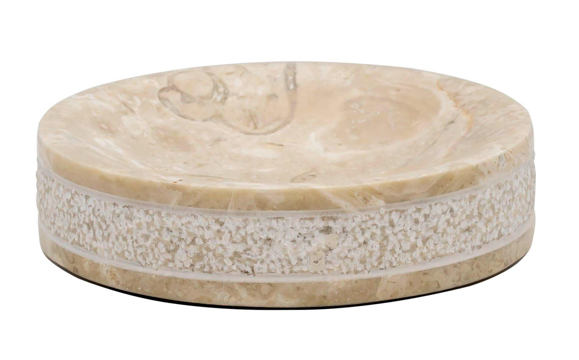 SEIFENSCHALE - Naturfarben, Basics, Stein (9/2,5/9cm) - Sadena