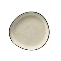 DESSERTTELLER 22,6/22,3 cm  - Creme, Trend, Keramik (22,6/22,3cm) - Novel