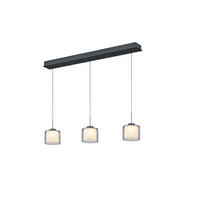 LED-HÄNGELEUCHTE 110/5/150 cm    - Anthrazit, Design, Metall (110/5/150cm) - Hell