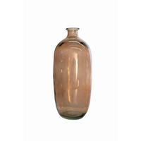 VÁZA  - világosbarna, Basics, Üveg (38cm)