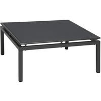 GARTENHOCKER  - Dunkelgrau/Anthrazit, Design, Textil/Metall (75/35/75cm) - Stern