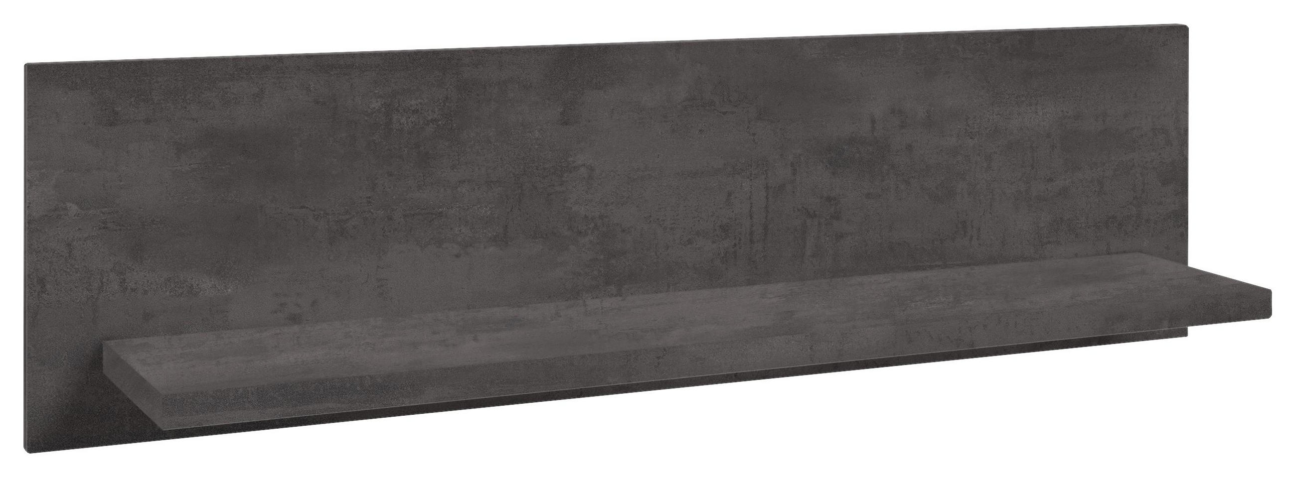 Wandboard in 95/26/17,5 cm Grau