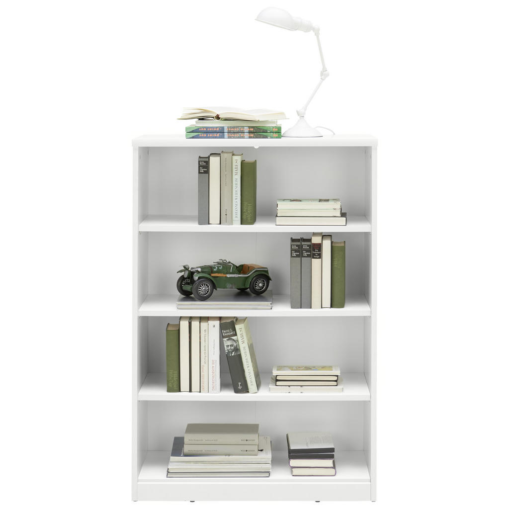 Thumbnail - Xora Regal, Weiß, Holzwerkstoff, 3 Fächer, 72x110x36 cm, Typenauswahl, Beimöbel erhältlich, Wohnzimmer, Regale, Bücherre...