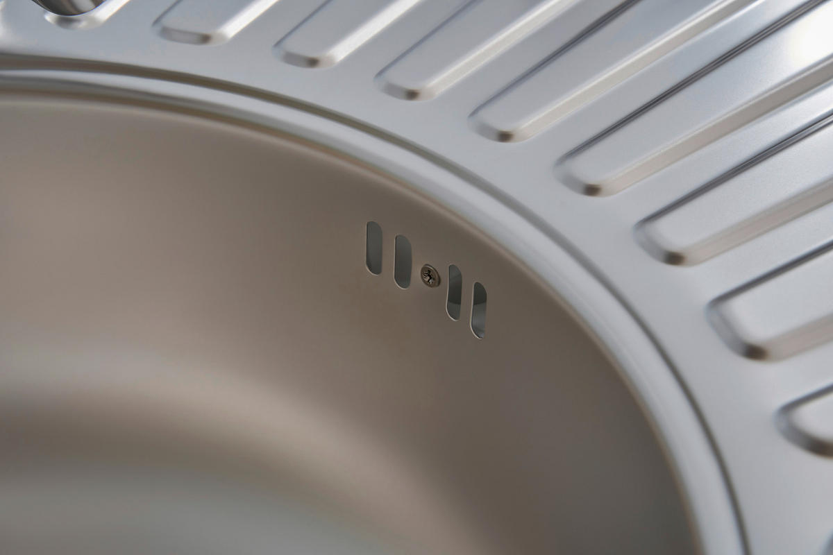 SPÜLE 1720CANSAS77X48  - Edelstahlfarben, Trend, Metall (77/20/48cm) - Respekta