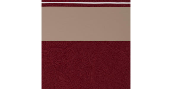 BETTWÄSCHE Mavie Satin 140/200 cm - Rot, KONVENTIONELL, Textil (140/200cm) - Novel