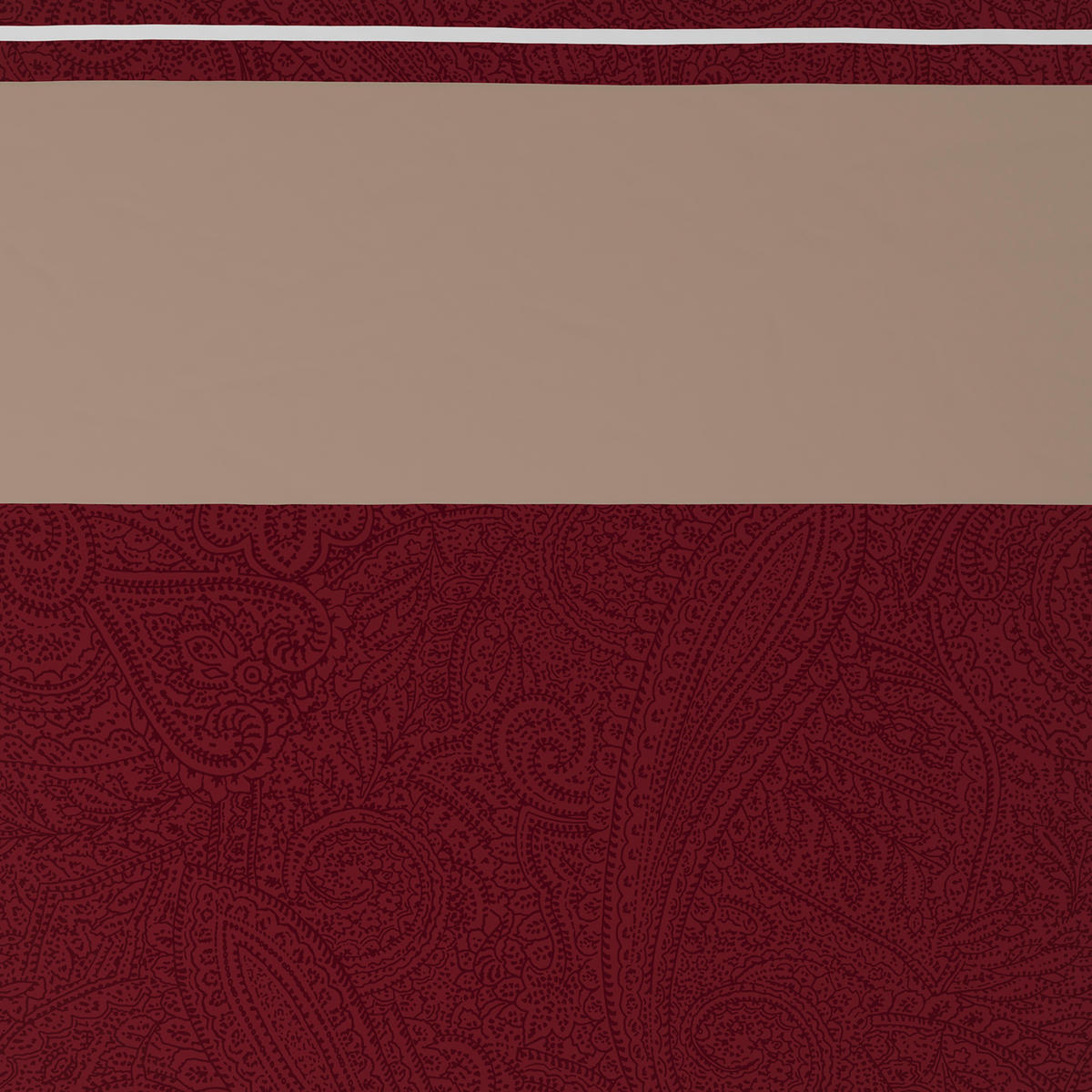 BETTWÄSCHE Mavie Satin 140/200 cm  - Rot, KONVENTIONELL, Textil (140/200cm) - Novel