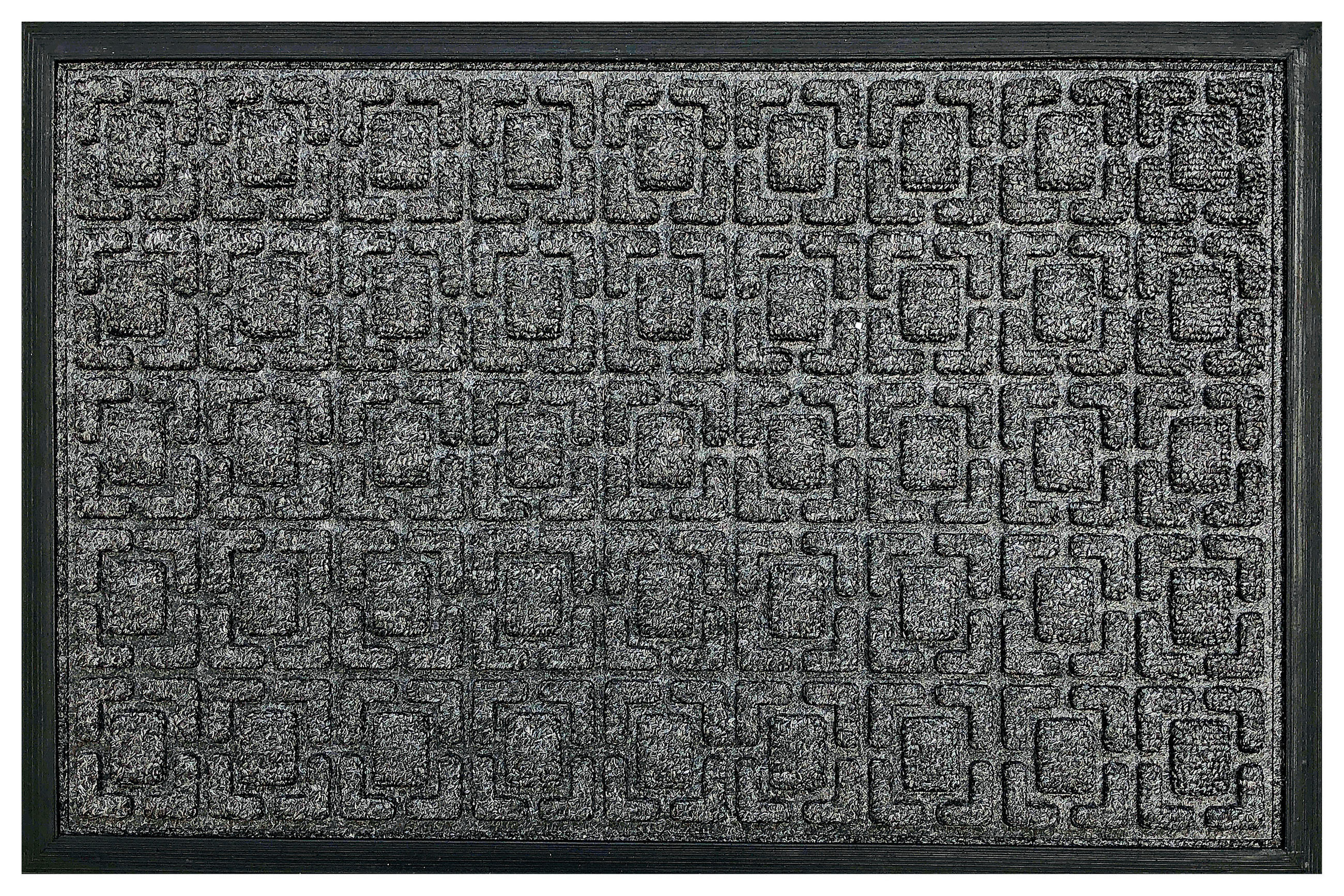 LÁBTÖRLŐ 40/60 cm  - szürke, Basics, műanyag/textil (40/60cm)