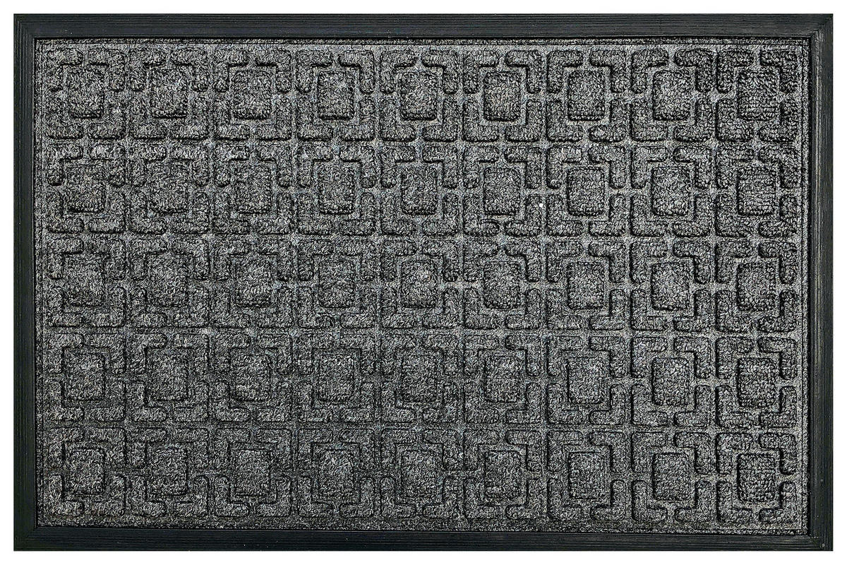 LÁBTÖRLŐ 40/60 cm  - szürke, Basics, műanyag/textil (40/60cm)