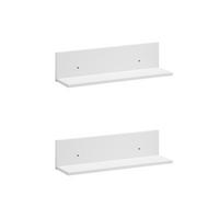 WANDBOARD Holzwerkstoff Weiß  - Weiß, MODERN, Holzwerkstoff (60/15,7/17,3cm) - Livetastic