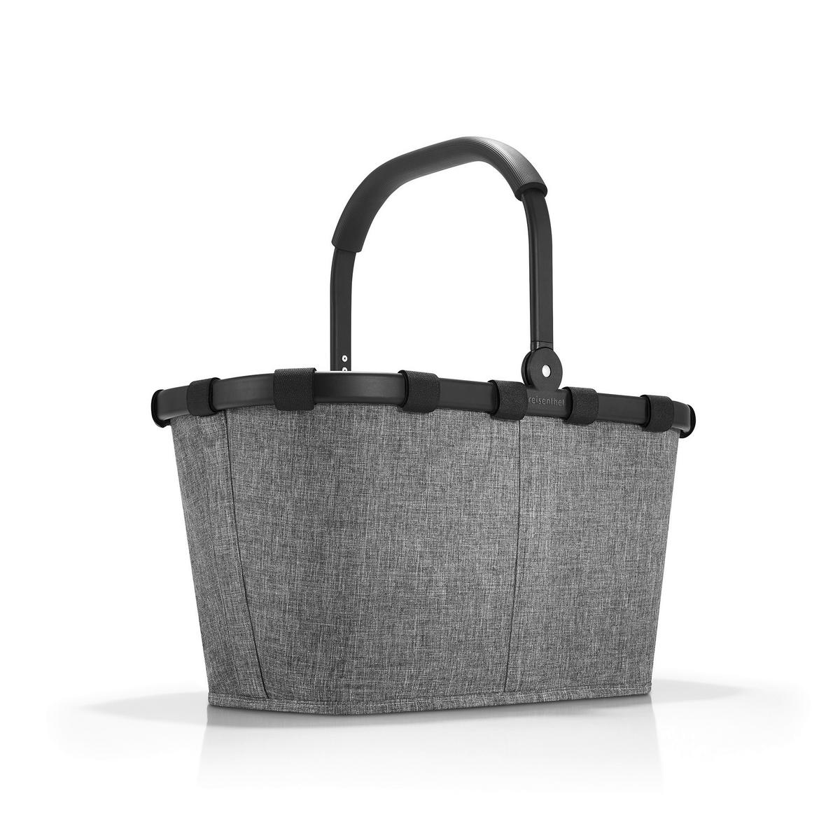 EINKAUFSKORB 22 L  - Grau, KONVENTIONELL, Textil/Metall (49/29/28cm) - Reisenthel