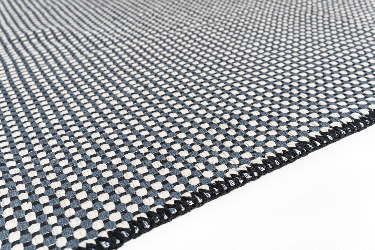 WEBTEPPICH 80/150 cm Cottage Schwarz  - Schwarz, Design, Textil (80/150cm) - Schöner Wohnen