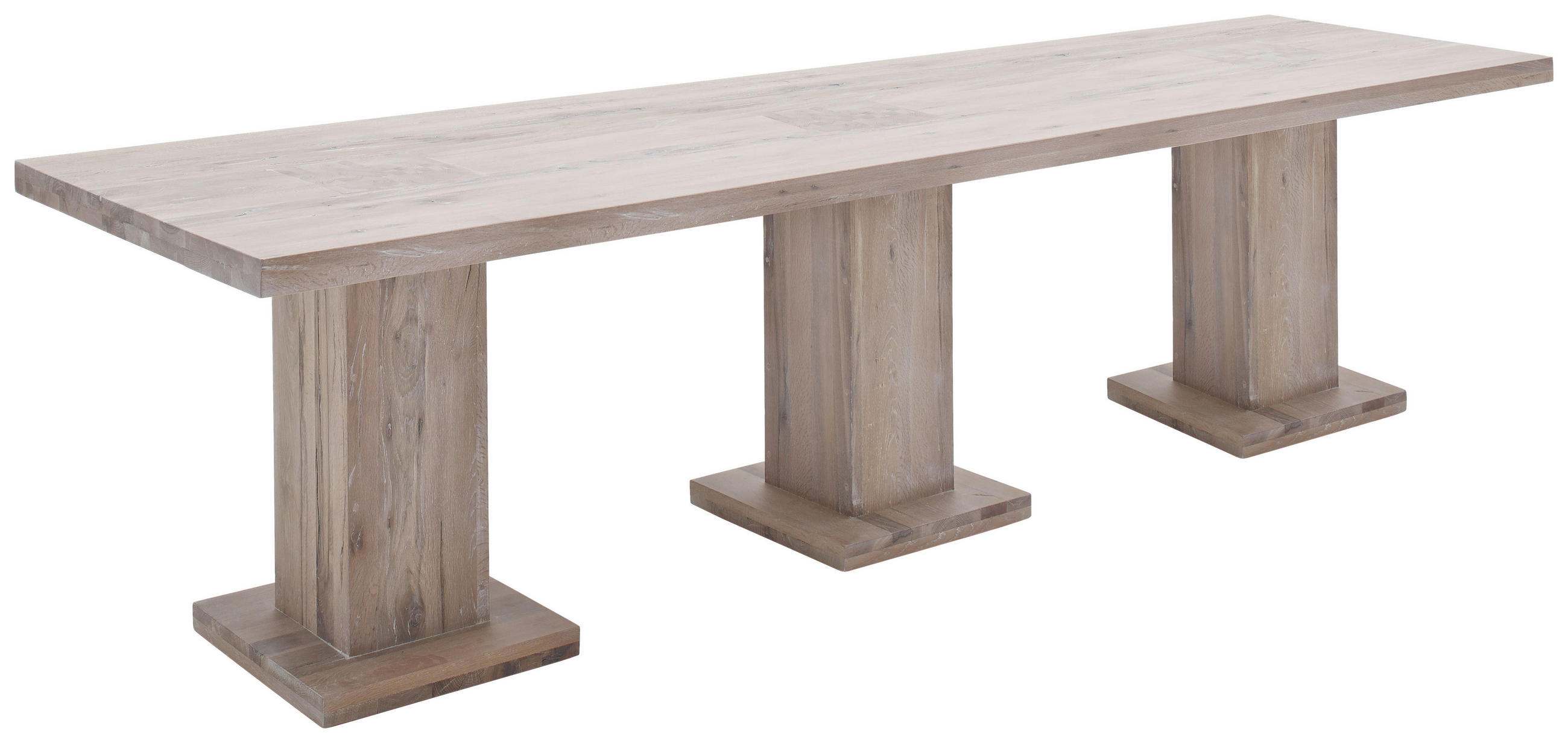 ESSTISCH Eiche massiv rechteckig  - KONVENTIONELL, Holz (400/120/76cm) - Landscape
