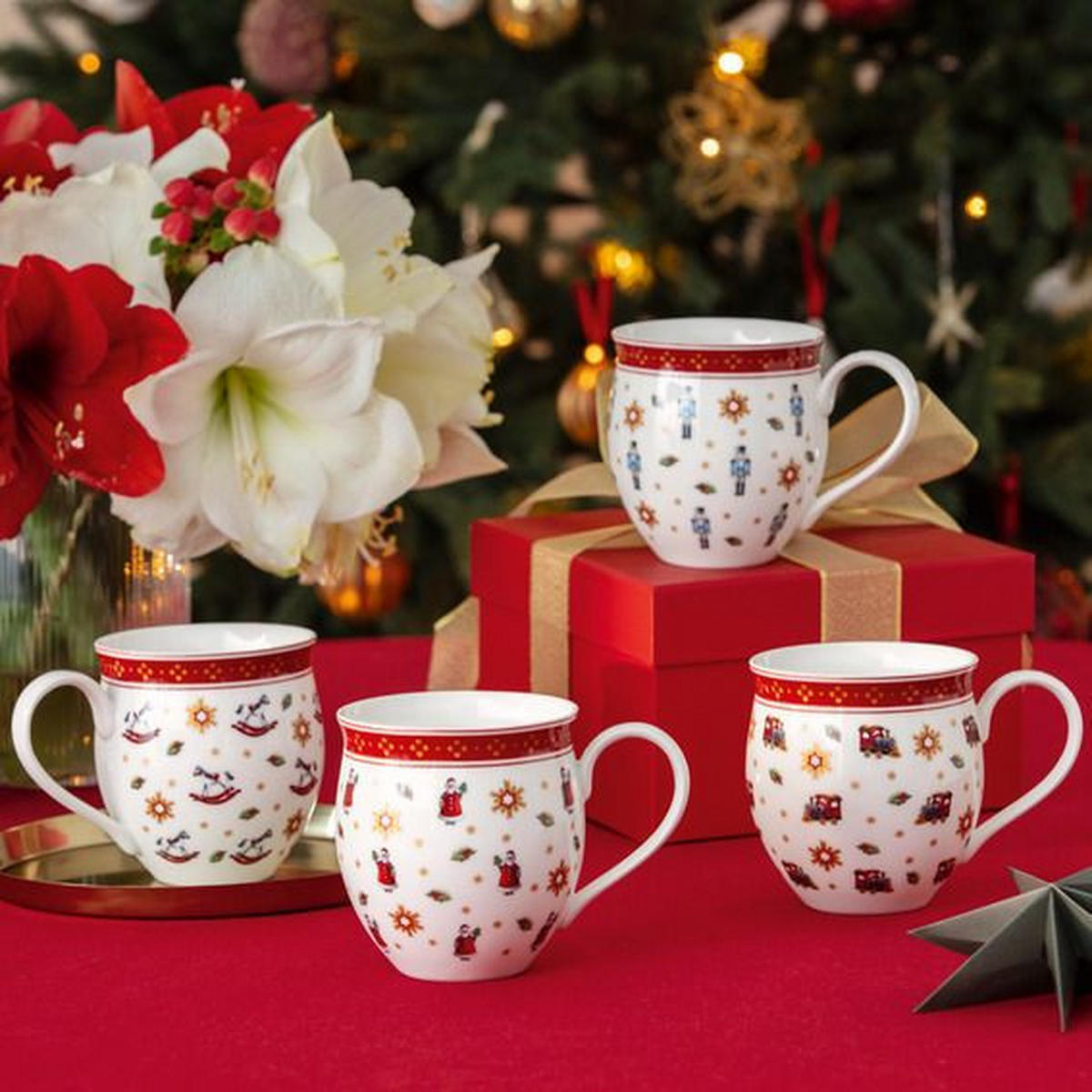 SET SKODELIC  Toy's Delight    4-delni   - večbarvno, Basics, keramika (0,39cm) - Villeroy & Boch