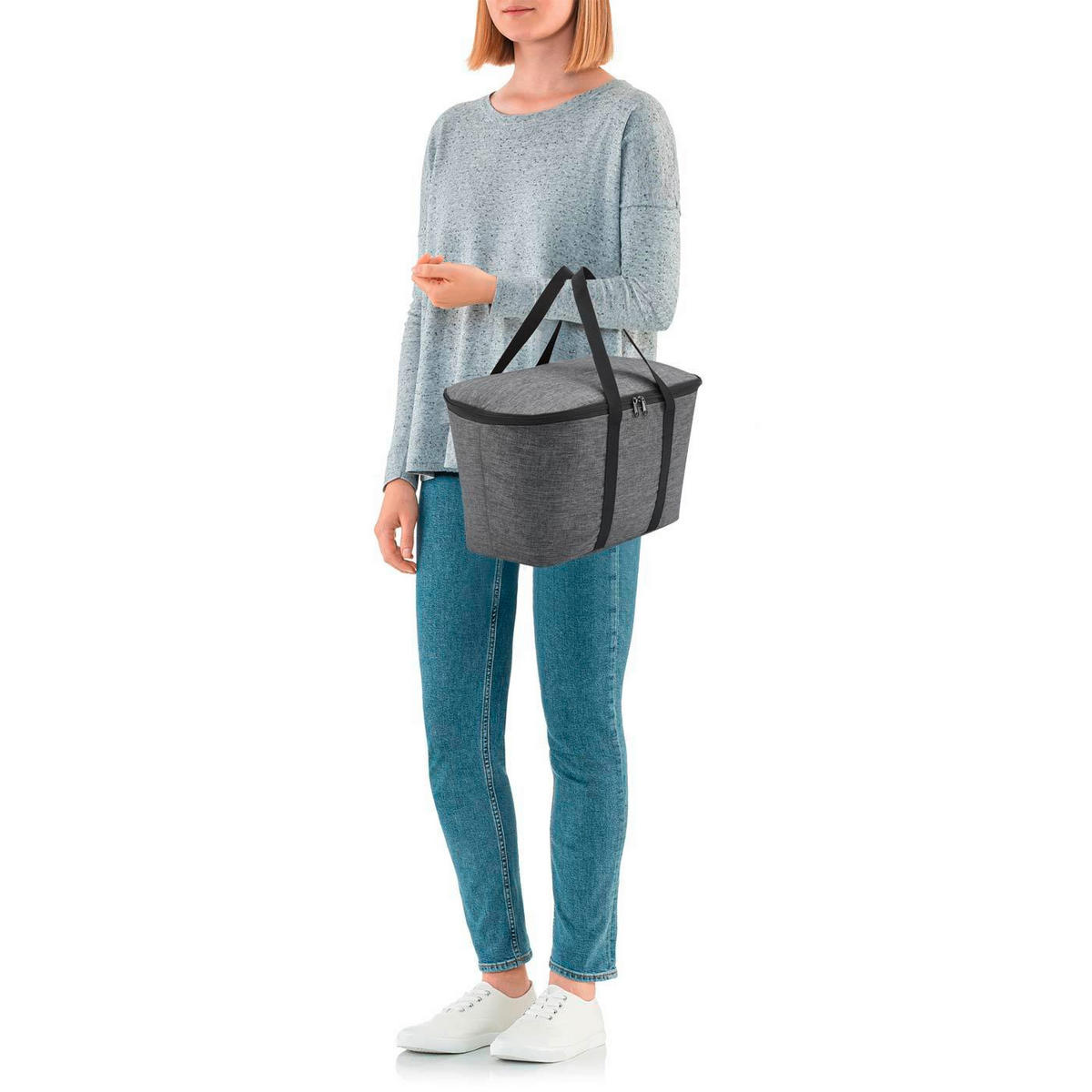 KÜHLTASCHE  - Grau, Basics, Kunststoff (44.5/24.5/25cm) - Reisenthel