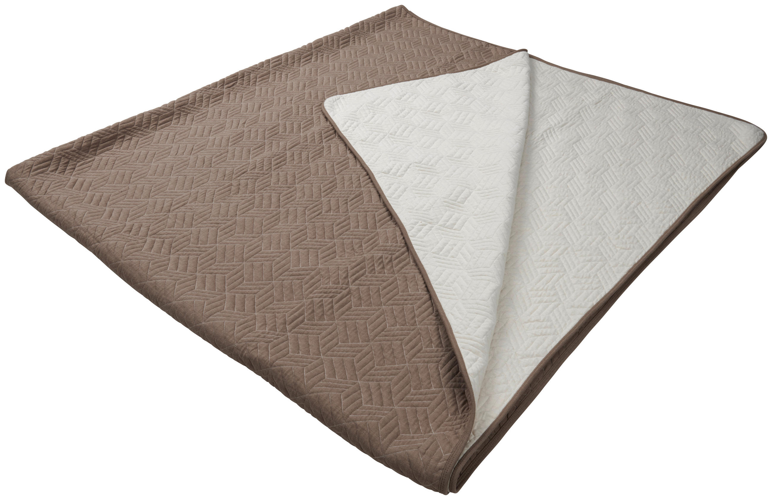 PREKRIVAČ 220/240 cm  HEXA  - bež, Konvencionalno, tekstil (220/240cm) - Novel