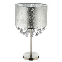 VEIOZĂ - culoare nichel/argintiu, Design, plastic/metal (32/56cm) - Globo