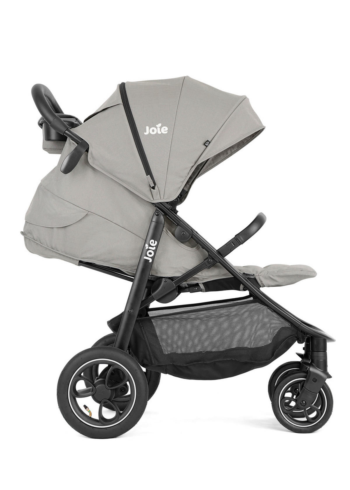 BUGGY LITETRAX PRO AIR  - Schwarz/Grau, Basics, Textil/Metall (58/103/93,6cm) - Joie