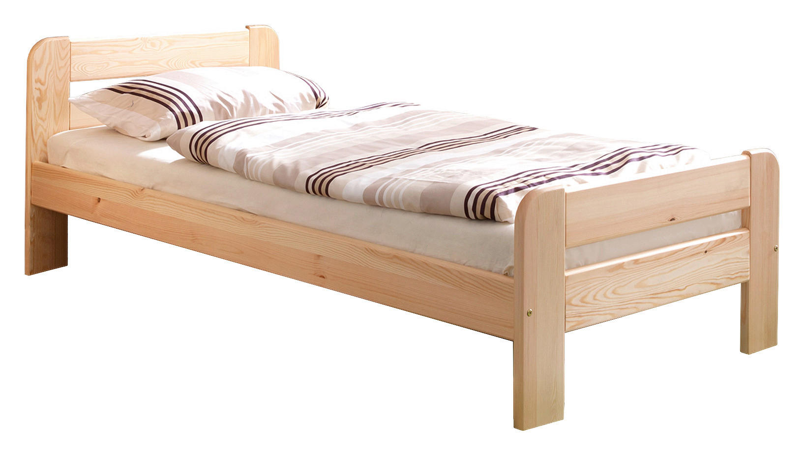 BETT 100/200 cm  in Kieferfarben  - Kieferfarben, Natur, Holz (100/200cm) - Livetastic