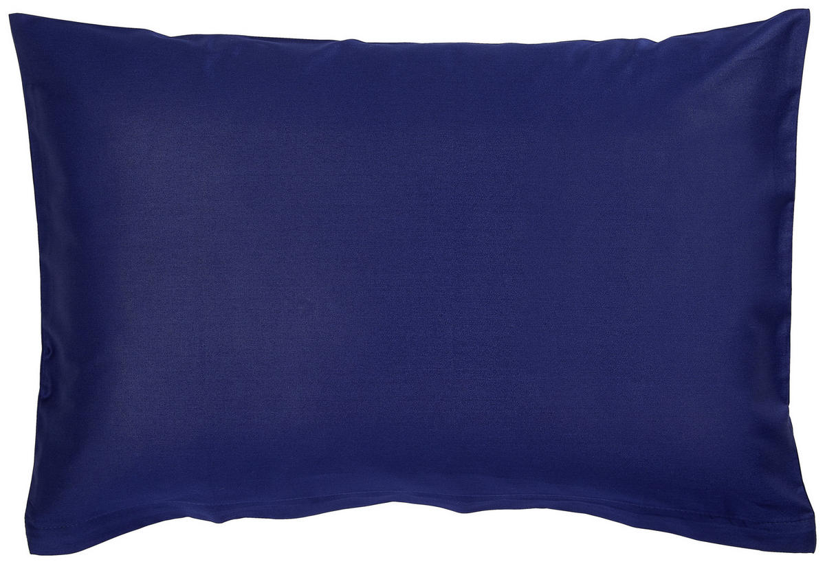 KOPFKISSENBEZUG Giacomo 40/60 cm  - Dunkelblau, Basics, Textil (40/60cm) - Janine