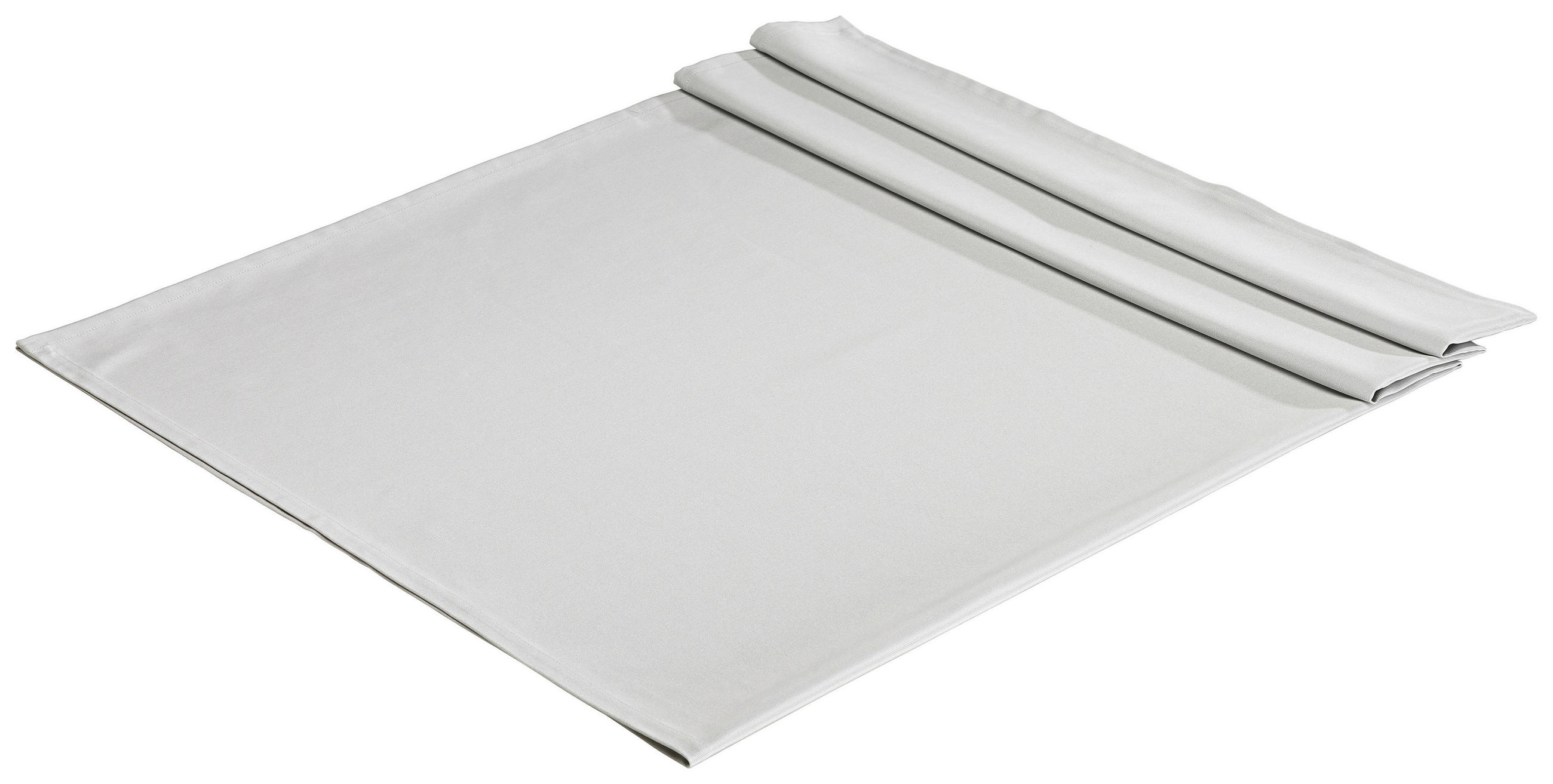 TISCHDECKE 135/170 cm - Hellgrau, Basics, Textil (135/170cm)