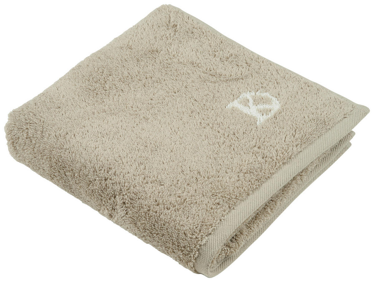 WASCHLAPPEN Basic Weiß, Beige 3-teilig  - Beige/Weiß, Design, Textil (16/21cm) - Dieter Knoll