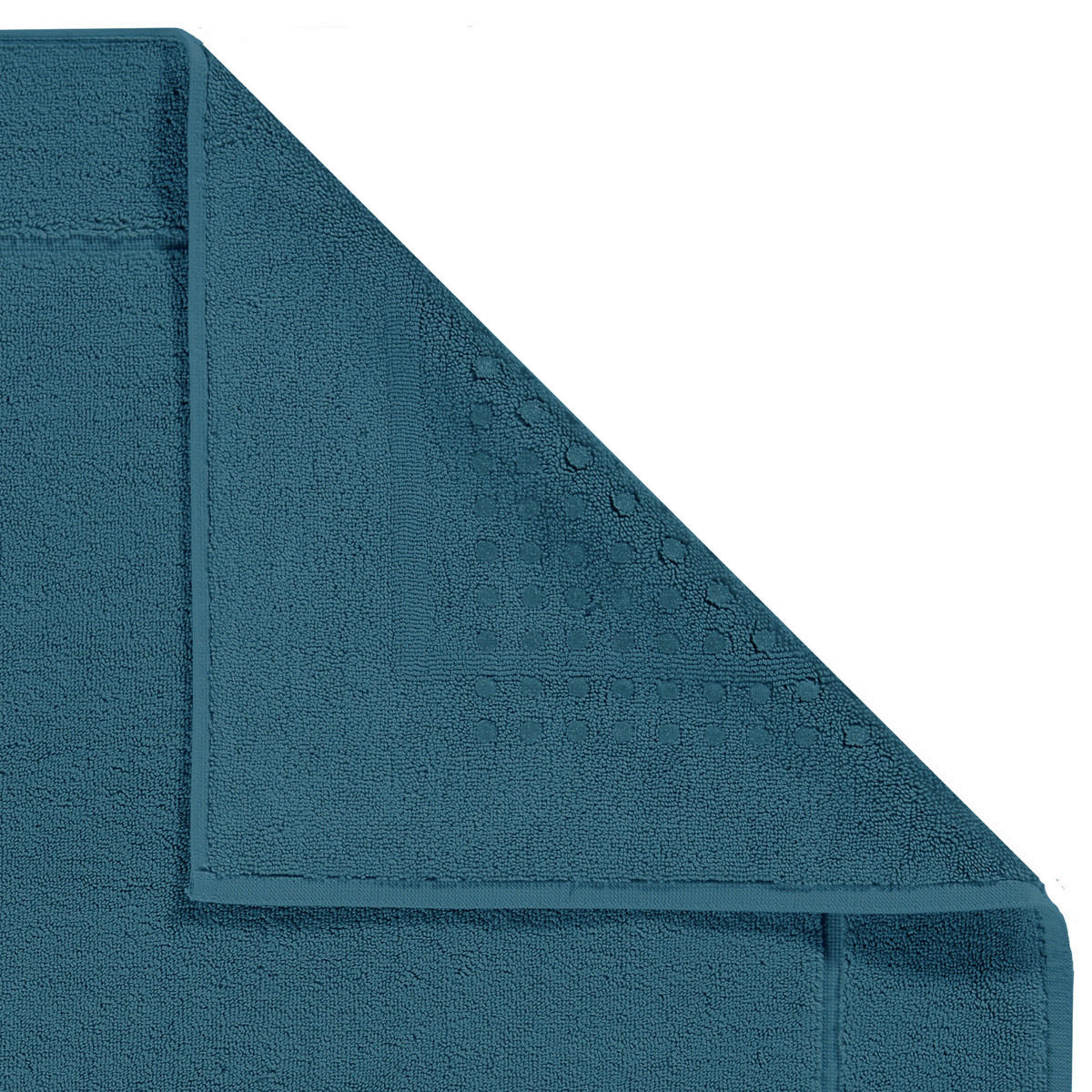 BADEMATTE Blau 60/60 cm  - Blau, Basics, Kunststoff/Textil (60/60cm) - Aquanova