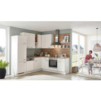EINBAUKÜCHE 317  - Magnolie, Basics, Holzwerkstoff - Celina
