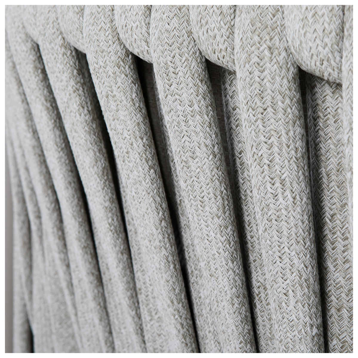 LOUNGEGARNITUR 296/229 cm Aluminium  - Beige/Hellgrau, Design, Textil/Metall (296/229cm) - Amatio