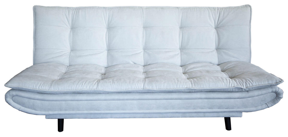 SCHLAFSOFA in Textil Beige  - Beige/Schwarz, Modern, Holz/Textil (194/100/90cm) - P & B