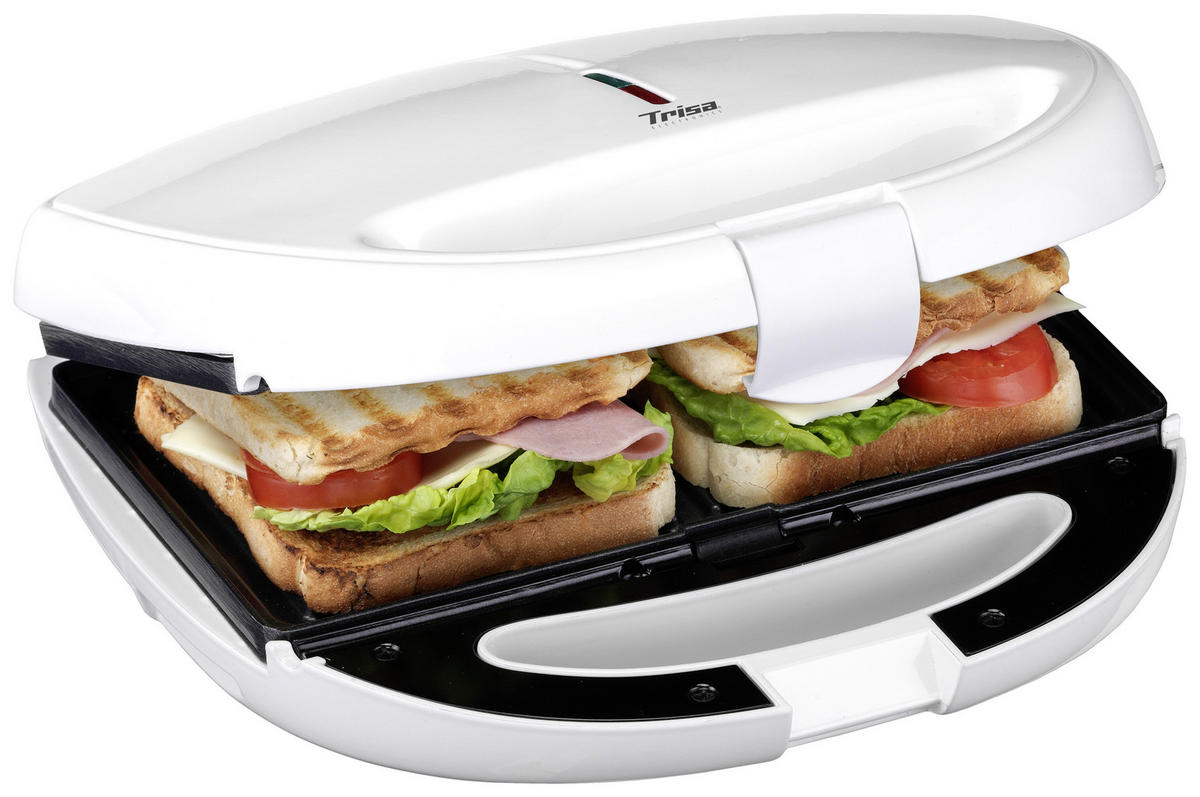 TOASTER  - Weiss, Konventionell, Kunststoff (9,6/22/23,2cm) - Trisa Electronics