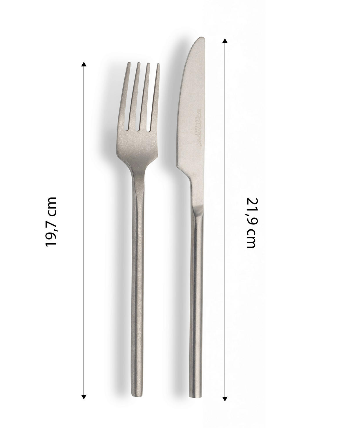 BESTECKSET Malou 16-teilig Chrom-Nickel-Molybdän Stahl  - Silberfarben, Basics, Metall - Echtwerk