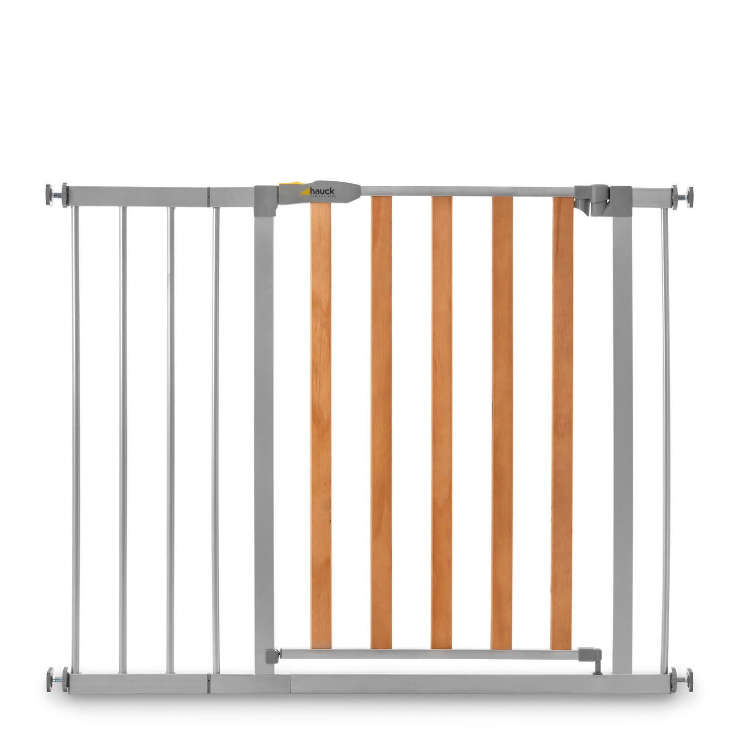TÜRSCHUTZGITTER  - Silberfarben, Basics, Metall (96-101/77cm) - Hauck