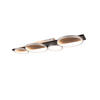 LED-DECKENLEUCHTE Medera 100/7,5/34,5 cm   - Titanfarben/Schwarz, Design, Holz/Metall (100/7,5/34,5cm) - Trio Leuchten