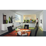 EINBAUKÜCHE   - Weiß, Design, Glas/Holzwerkstoff - Dieter Knoll