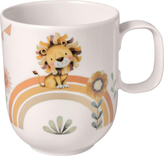 KINDERBECHER Roar Lion  - Beige, Design, Keramik (11,5/8/9,5cm) - Villeroy & Boch