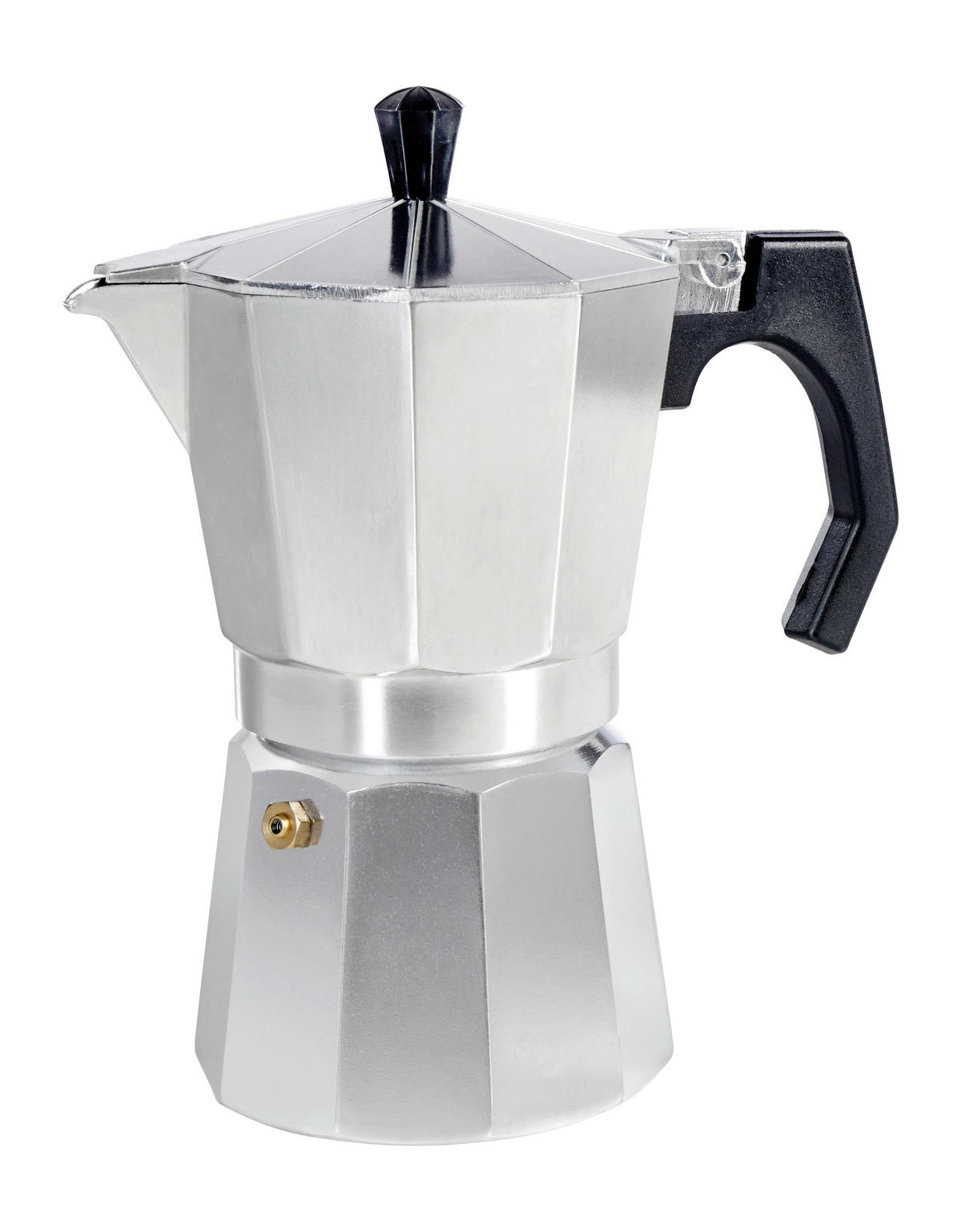 FRENCH PRESS KANVICA Duo  - farba ušľachtilej ocele, Basics, kov/plast (16/20,5/11cm) - Leonardo