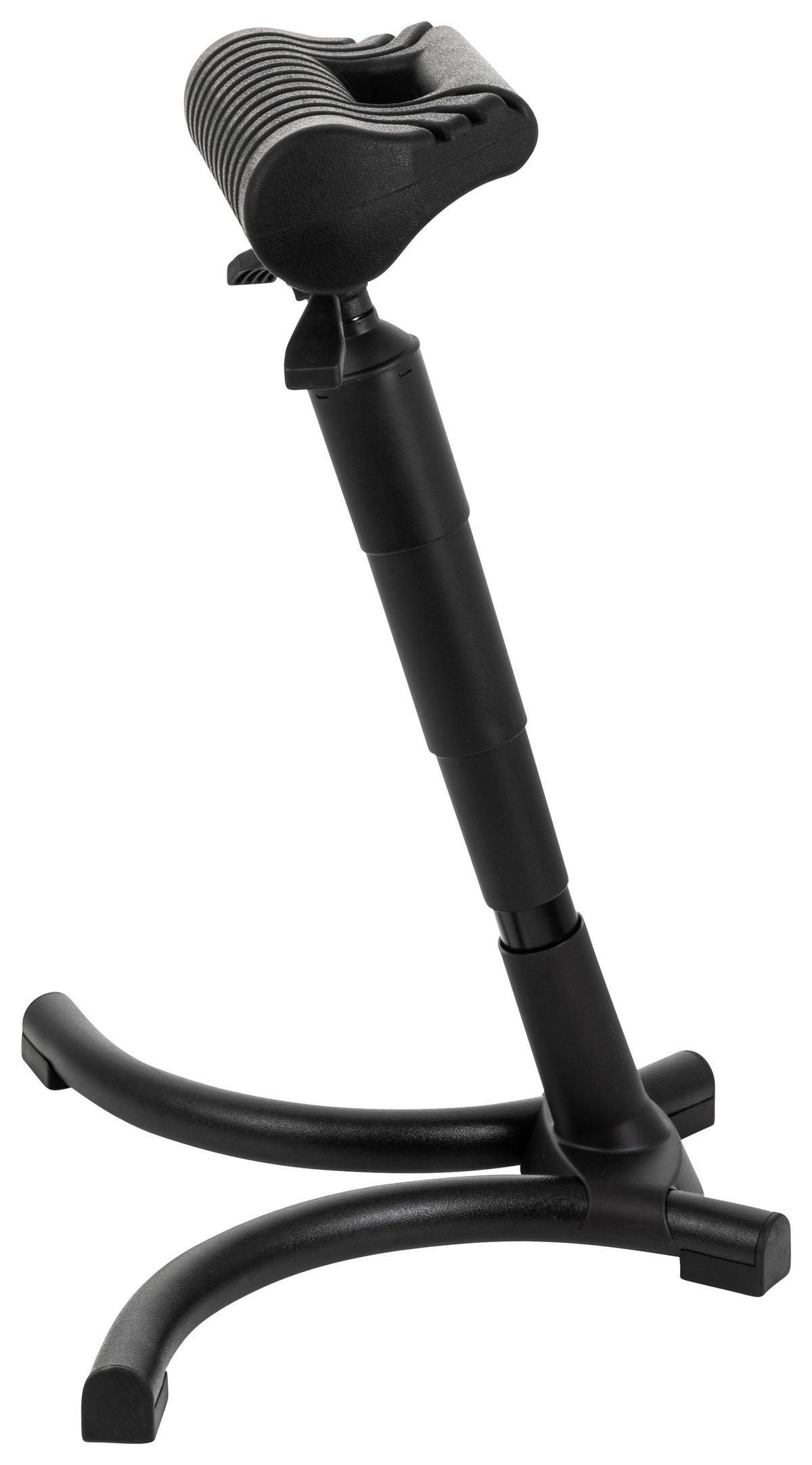 STEHHILFE  Schwarz  - Schwarz, Basics, Kunststoff/Metall (55/65-82/44cm) - MID.YOU