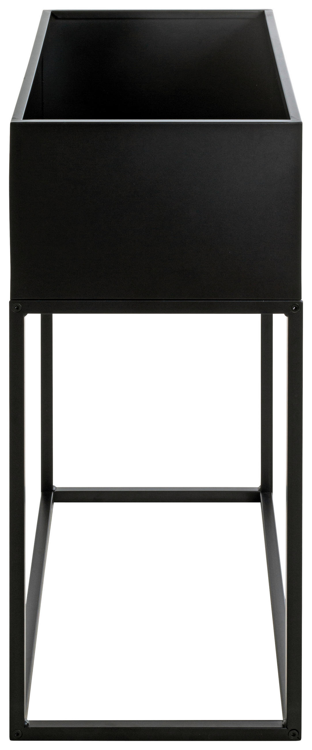 STOJAN NA KVĚTINY, černá - černá, Design, kov (60/30/70cm)