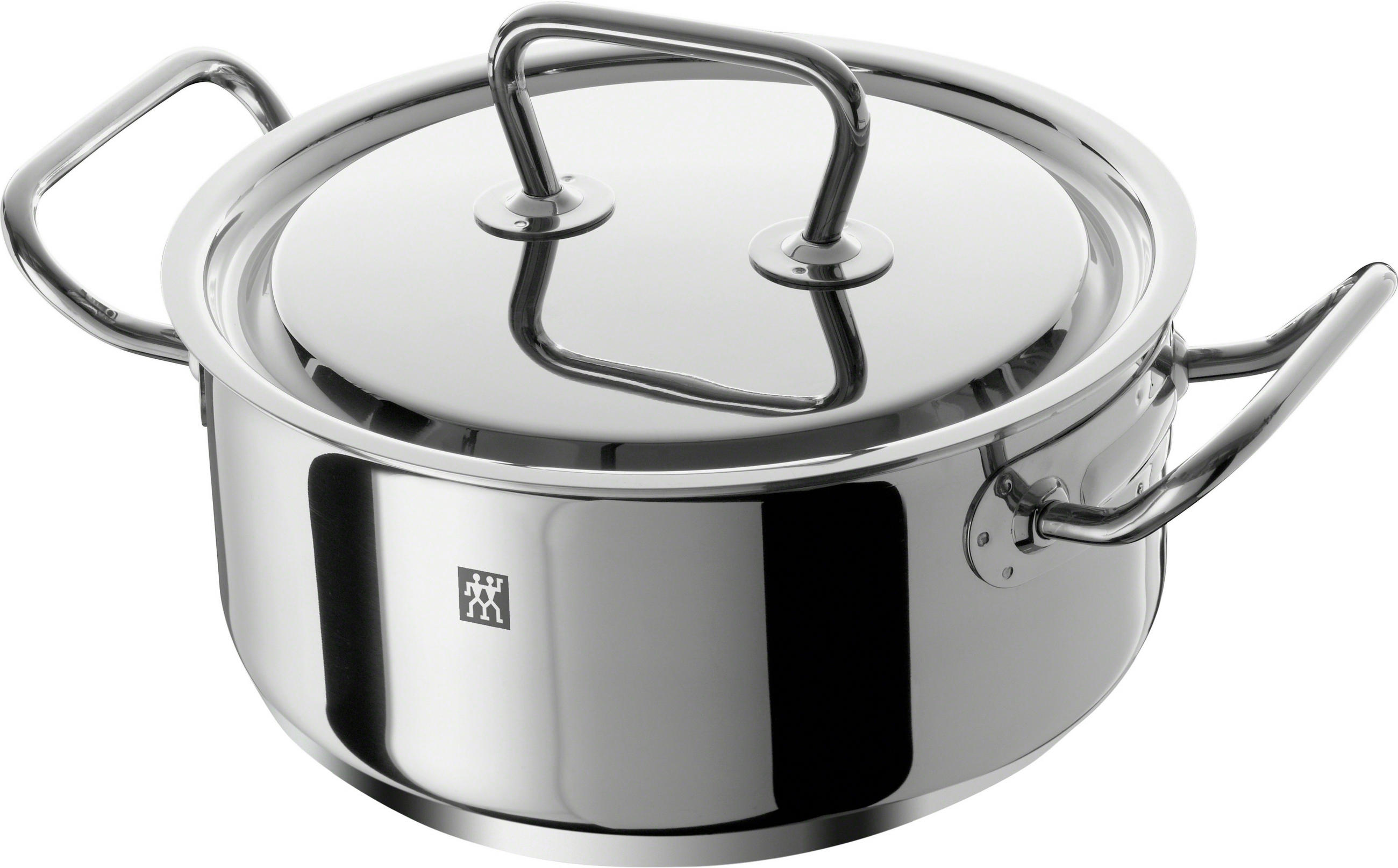 BRATENTOPF 3,0 L  - Silberfarben, Basics, Metall (20cm) - Zwilling