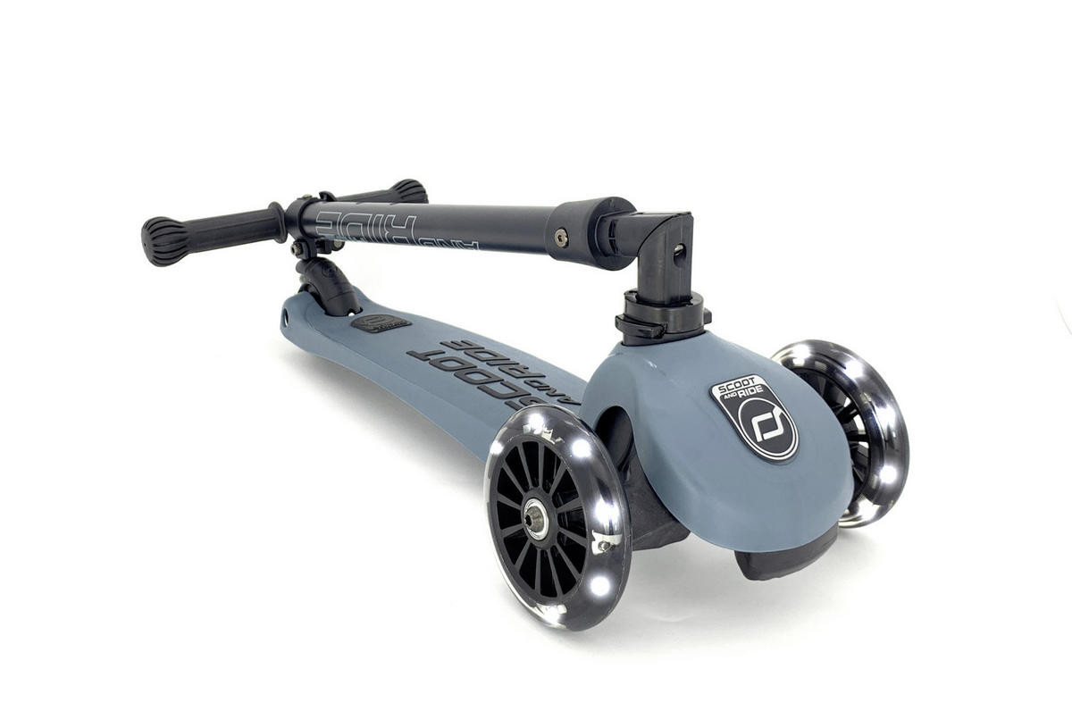 KINDERSCOOTER Highwaykick 3  - Blau/Schwarz, Trend, Kunststoff/Metall (24/72/55cm) - Scoot and Ride