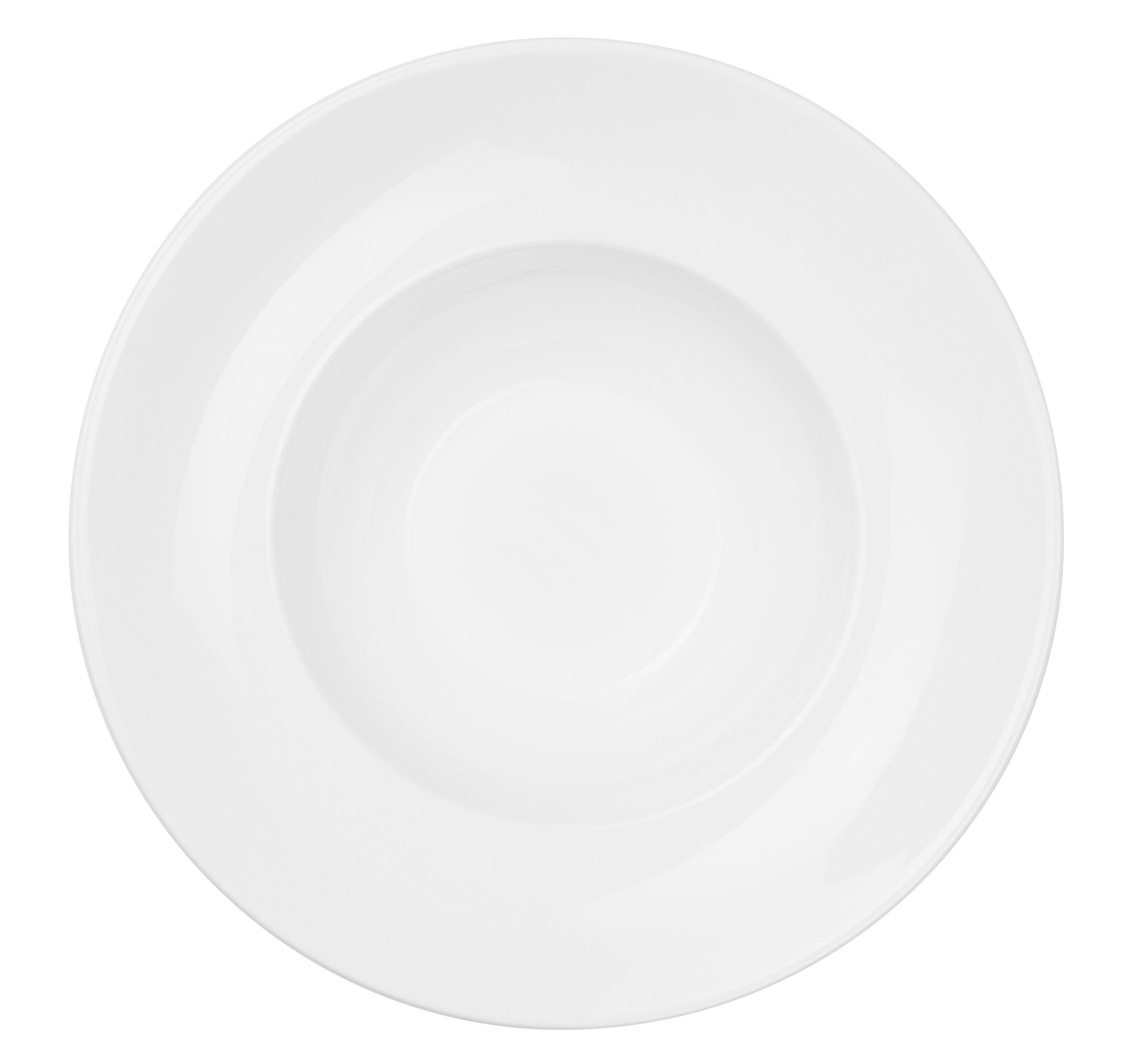 PASTATELLER Weiß 26/6,5 cm A Table  - Weiß, Basics, Keramik (26/6,5cm) - ASA