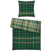 WENDEBETTWÄSCHE Flanell 135/200 cm  - Grün, Textil (135/200cm) - Novel