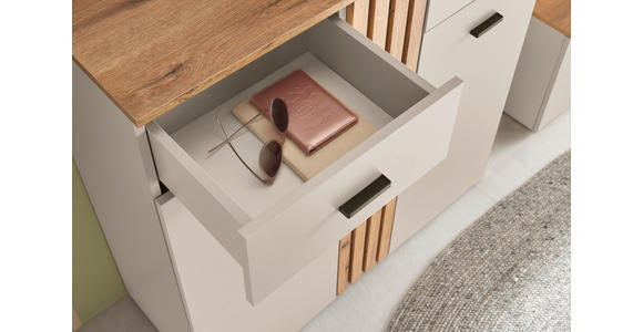 SCHUHSCHRANK 100/103/38 cm - Kaschmir/Eichefarben, Basics, Holzwerkstoff/Kunststoff (100/103/38cm) - Xora